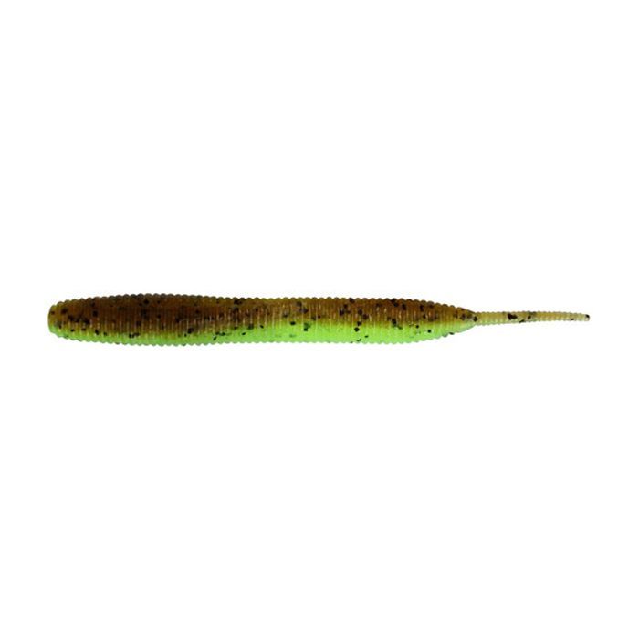 Силикон рыболовный Keitech Sexy Impact 2.8" 401 Green Pumpkin/Chartreuse (1551.02.53)