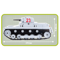 Конструктор Cobi Танк Panzerkampfwagen I 350 деталей (COBI-2474) изображение 4