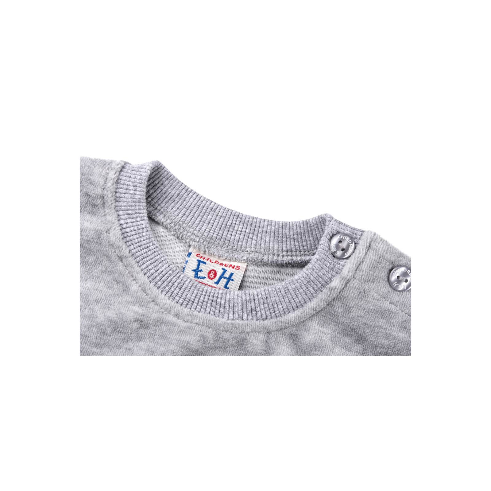 Набор детской одежды Breeze велюровый с вертолетом и штанишками в звездочку (8113-98/B-gray) изображение 6