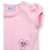 Набор детской одежды Breeze с вышитыми цветочками и бабочками (8882-80G-pink) изображение 4