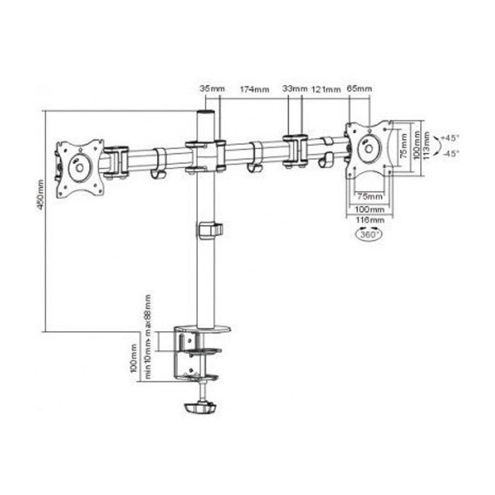 Кронштейн ITech MBS-12F изображение 4