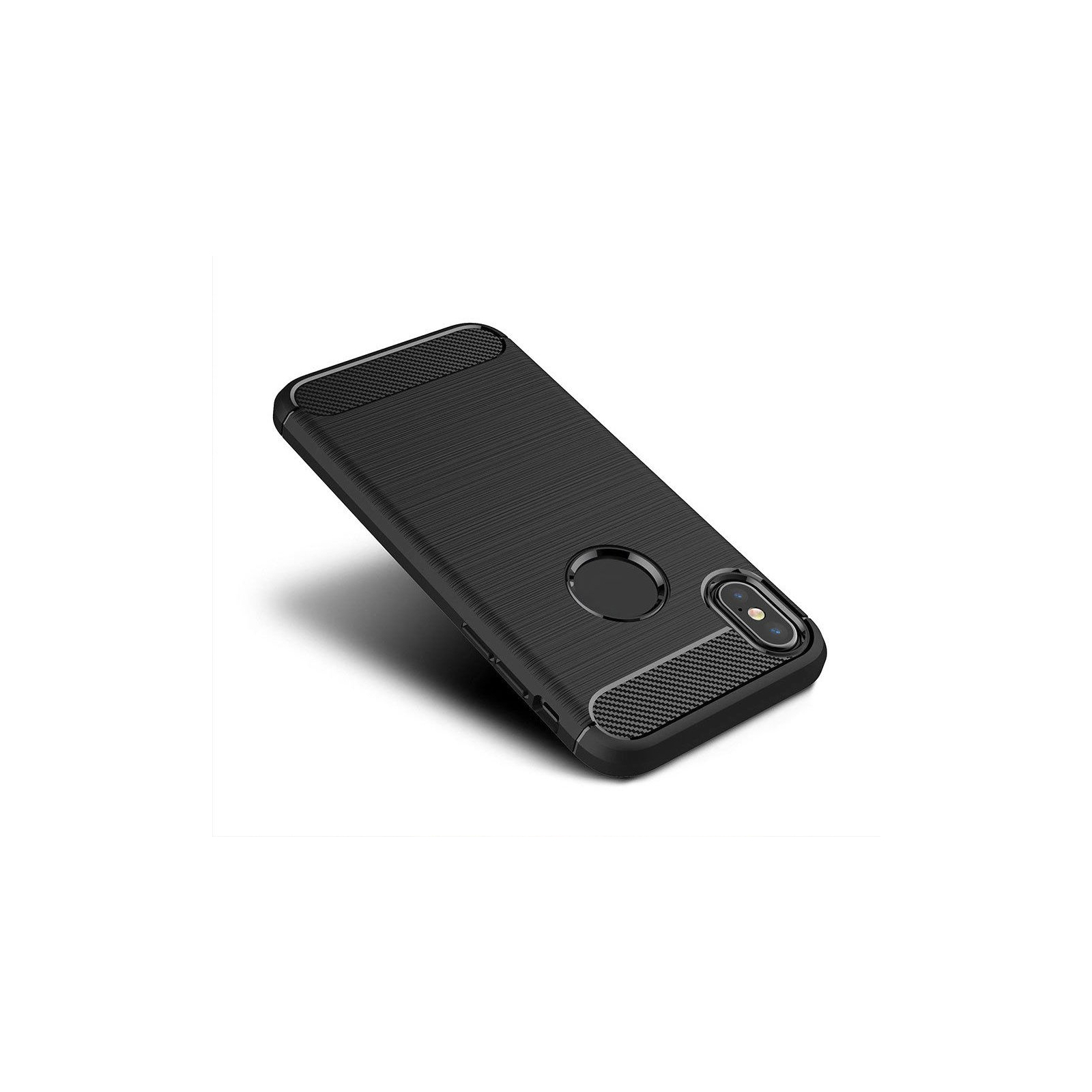 Чехол для мобильного телефона для Apple iPhone X Carbon Fiber (Black) Laudtec (LT-AIXB) изображение 7