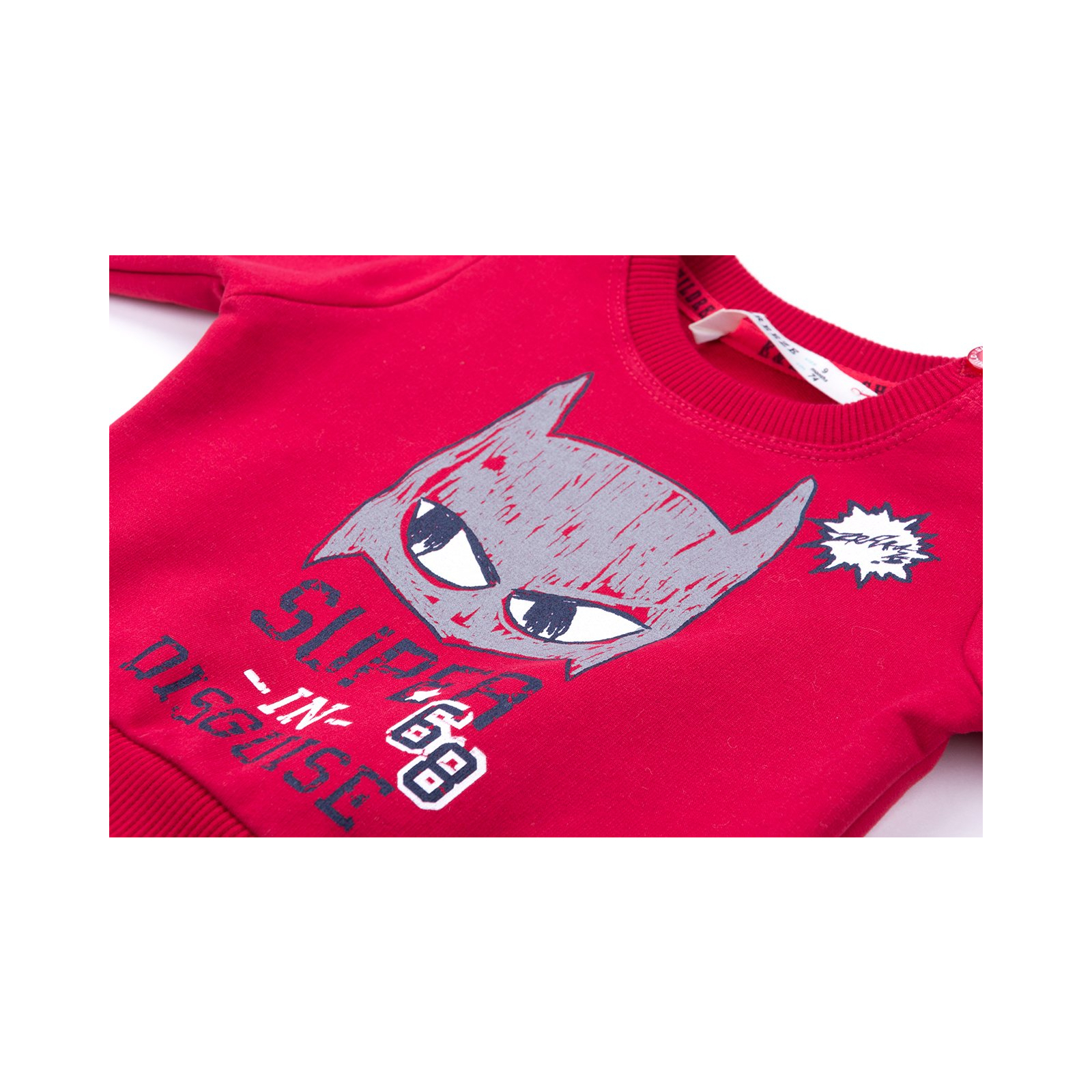 Набір дитячого одягу Breeze "Super in disguise" (10419-80B-red) зображення 10