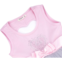 Платье детское Breeze сарафан с фатиновой юбкой и сердцем (10862-98G-pink) изображение 3