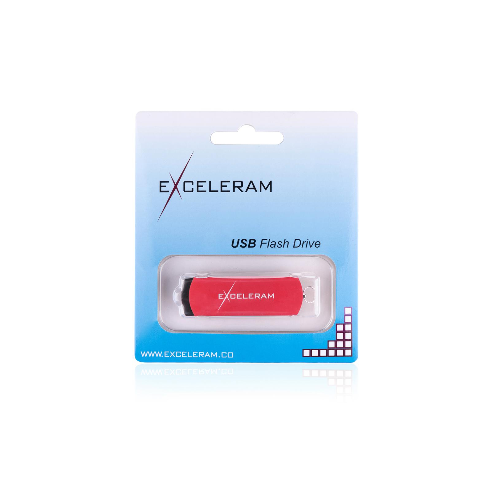 USB флеш накопитель eXceleram 8GB P2 Series Red/Black USB 2.0 (EXP2U2REB08) изображение 8