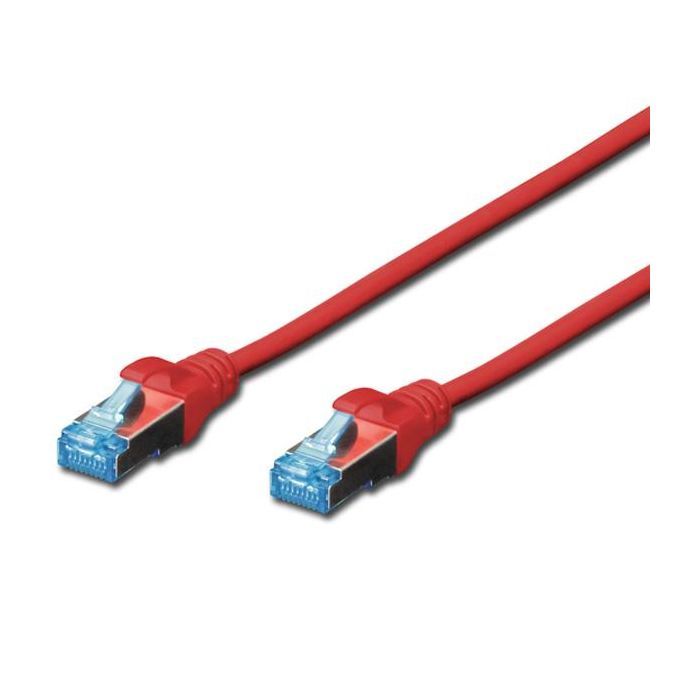Патч-корд Digitus 3м, cat.5e, SF-UTP, AWG 26/7, red (DK-1531-030/R)