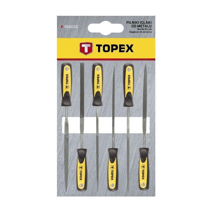 Набор надфилей Topex 6 шт. (06A010) изображение 2