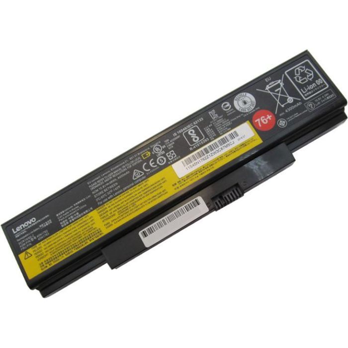 Аккумулятор для ноутбука Lenovo ThinkPad E550 45N1762 (76+), 4400mAh (48Wh), 6cell, Li-ion (A47212) изображение 2