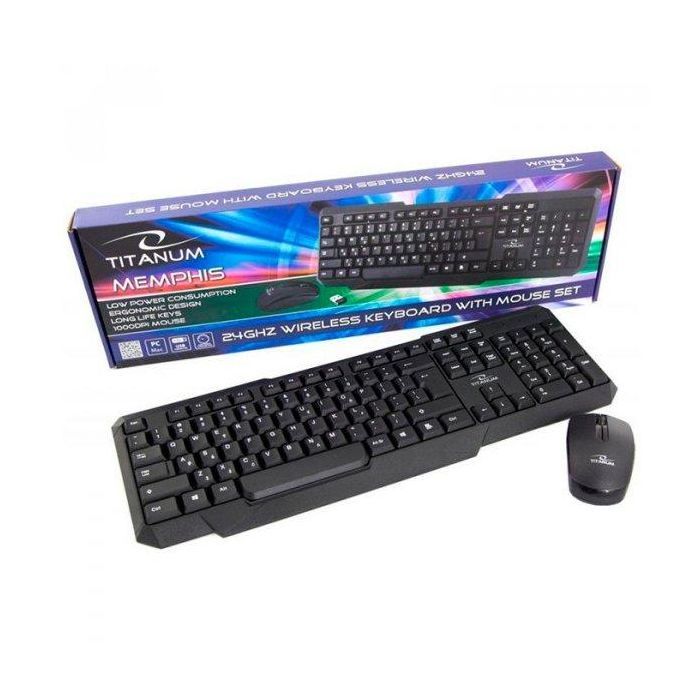 Комплект Esperanza Titanum Memphis TK108UA Black (TK108UA) изображение 6