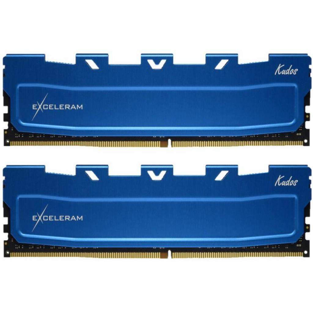 Модуль памяти для компьютера DDR4 8GB (2x4GB) 2666 MHz Kudos Blue eXceleram (EKBLUE4082619AD)