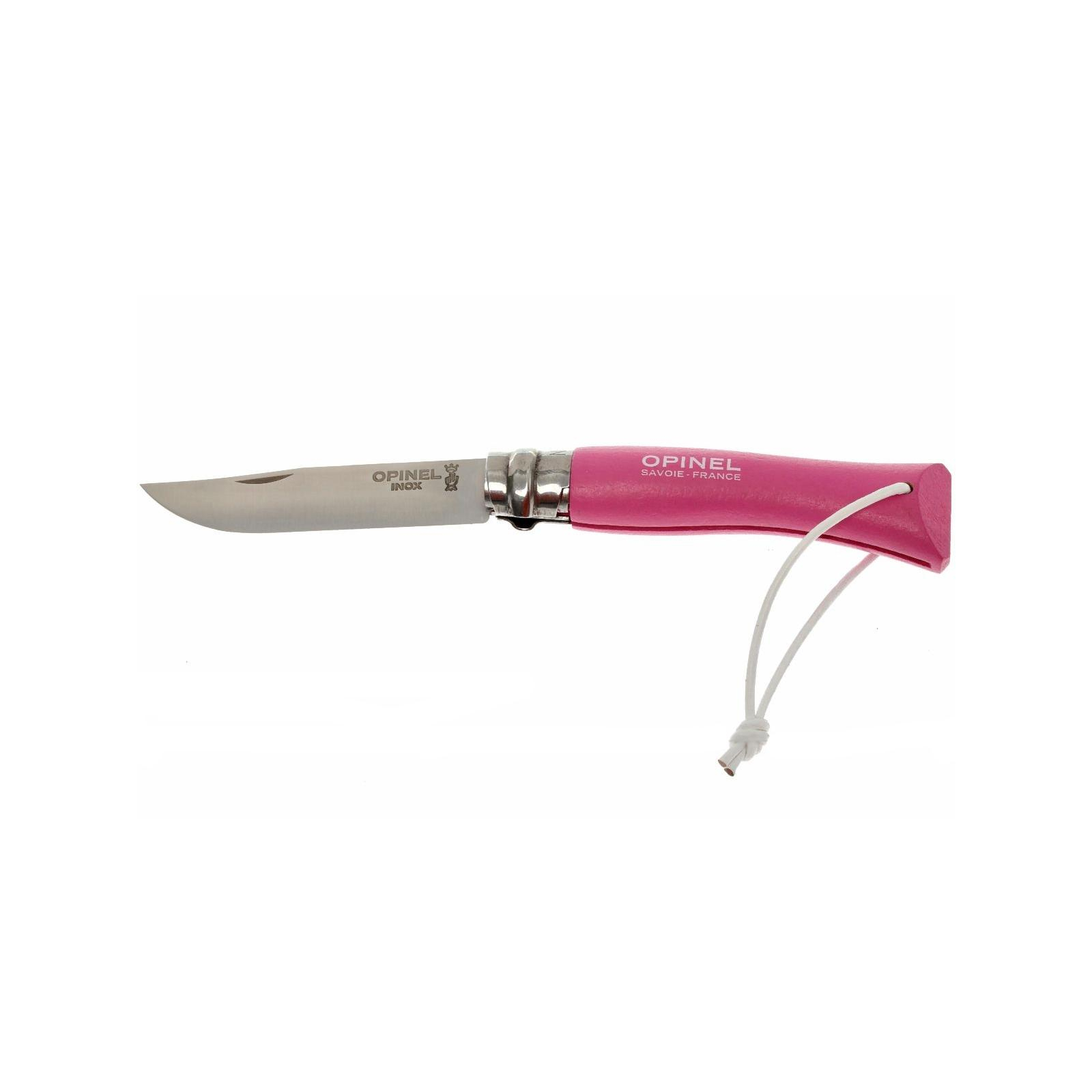 Нож Opinel №7 Inox VRI Trekking pink (001791)
