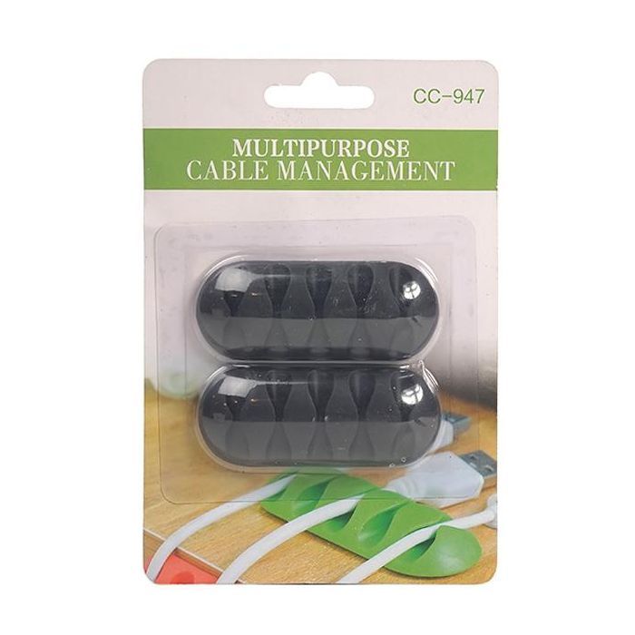 Держатель для кабеля PowerPlant CC-947 (Black) * 2 (CA910434) изображение 3