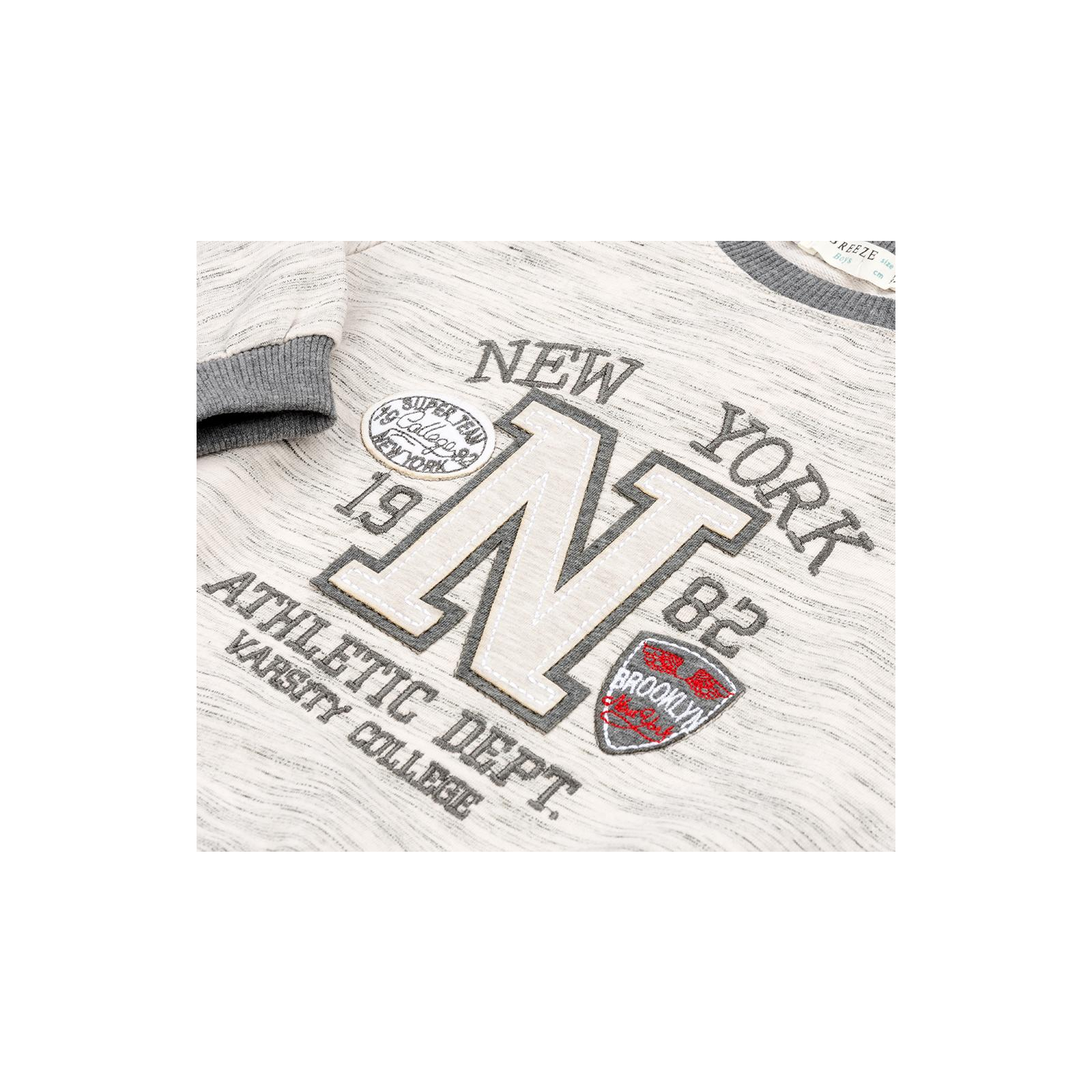 Набор детской одежды Breeze "NEW YORK" (11654-98B-gray) изображение 9