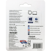 USB флеш накопитель Patriot 128GB SUPERSONIC RAGE2 USB 3.1 (PEF128GSR2USB) изображение 4