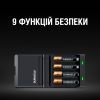 Зарядное устройство для аккумуляторов Duracell CEF27 + 2 rechar AA1300mAh + 2 rechar AAA750mAh (5001374) изображение 5