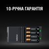 Зарядное устройство для аккумуляторов Duracell CEF27 + 2 rechar AA1300mAh + 2 rechar AAA750mAh (5001374) изображение 8