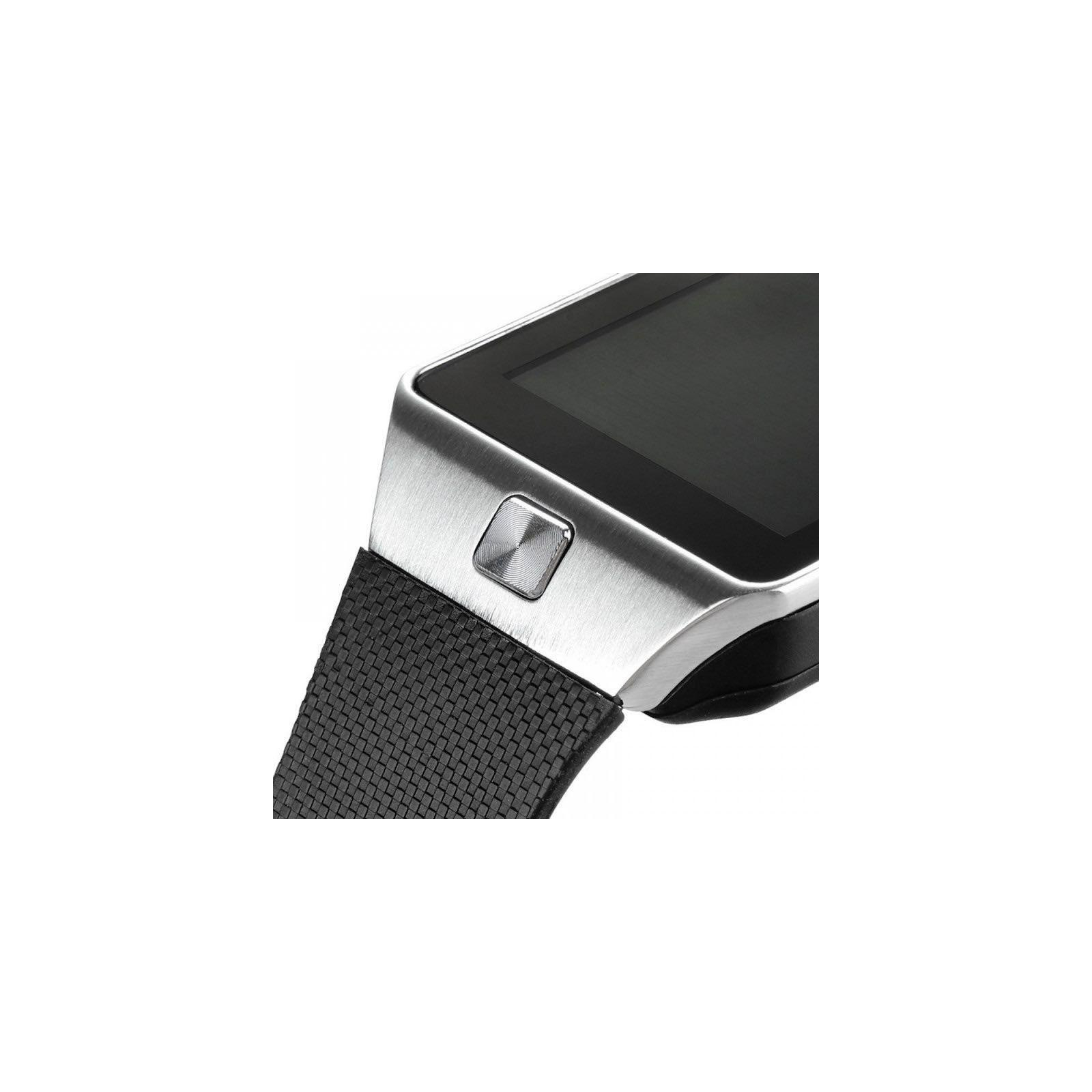 dz09 silver smartwatch