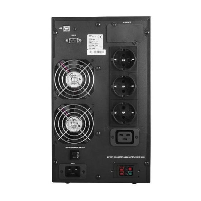 Источник бесперебойного питания Powercom MAC-3K Schuko изображение 2