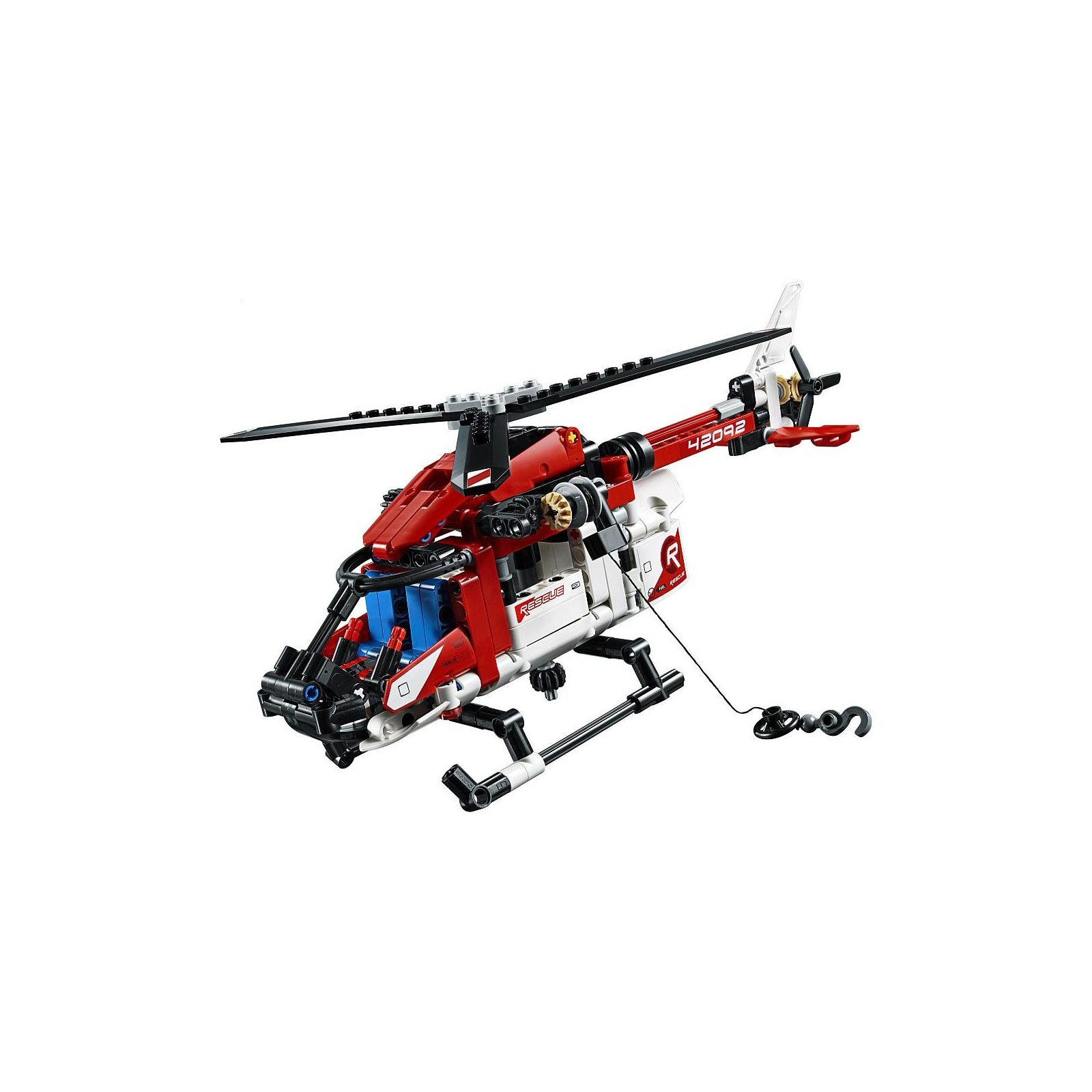 Конструктор LEGO TECHNIC Спасательный вертолёт 325 деталей (42092) изображение 3