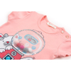 Набір дитячого одягу Breeze з котиком та цукерками (11830-80G-peach) зображення 2