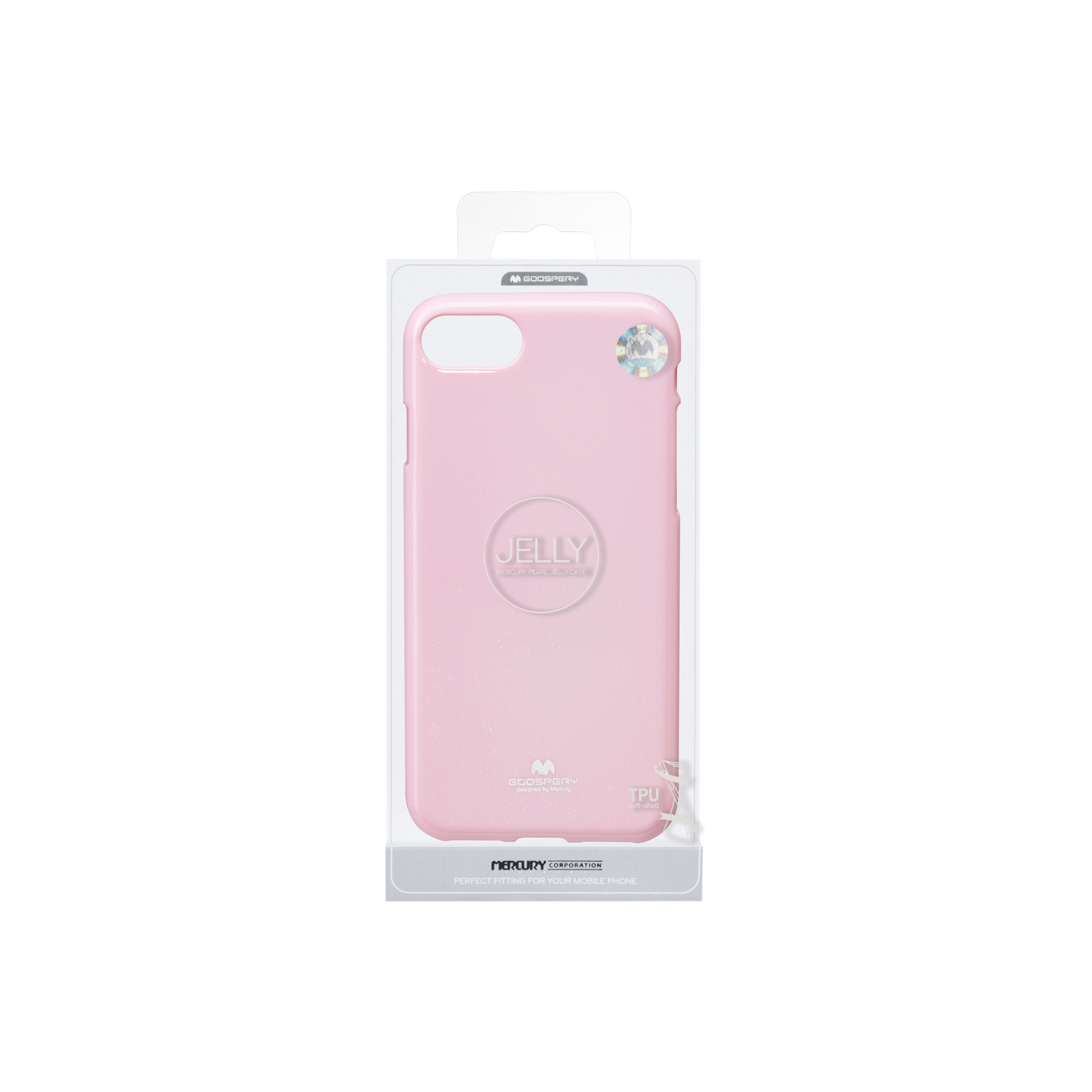 Чохол до мобільного телефона Goospery Apple iPhone 7/8 Pearl Jelly Pink (8806174360597) зображення 3