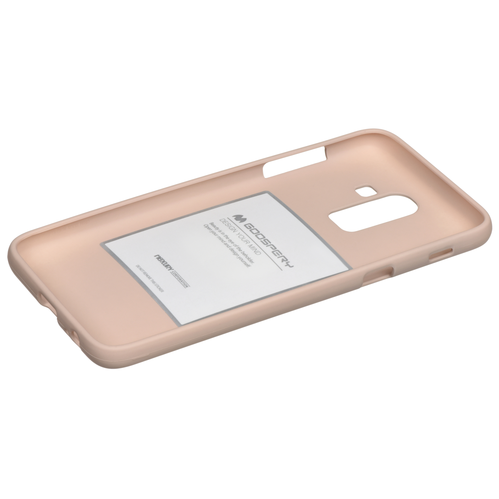 Чехол для мобильного телефона Goospery Samsung Galaxy J8 (J810) SF Jelly Pink Sand (8809621280158) изображение 2