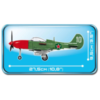 Конструктор Cobi Самолет BELL P-39Q Аэрокобра 250 деталей (COBI-5547) изображение 5