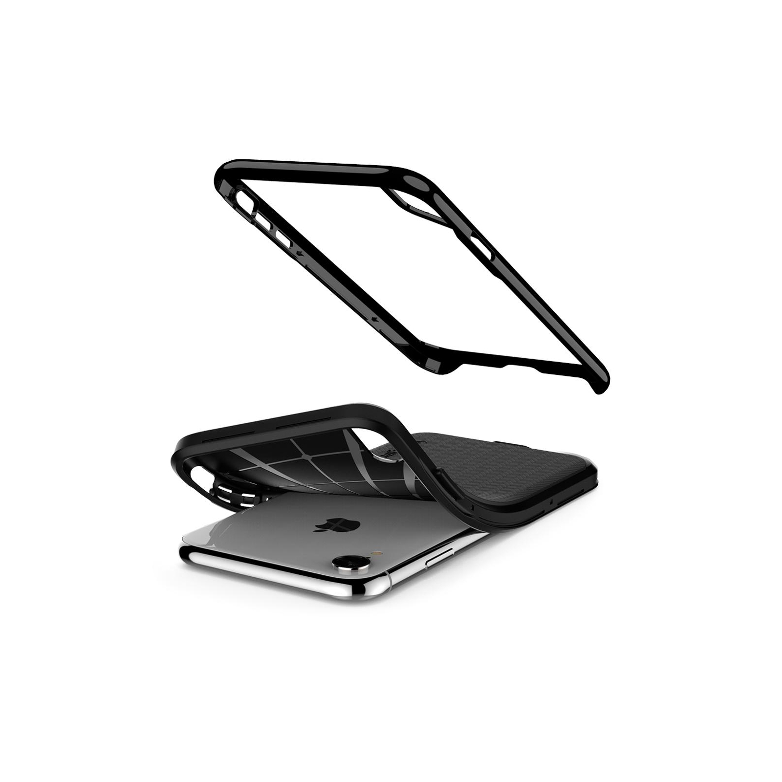 Чохол до мобільного телефона Spigen iPhone XR Neo Hybrid Jet Black (064CS24879) зображення 6