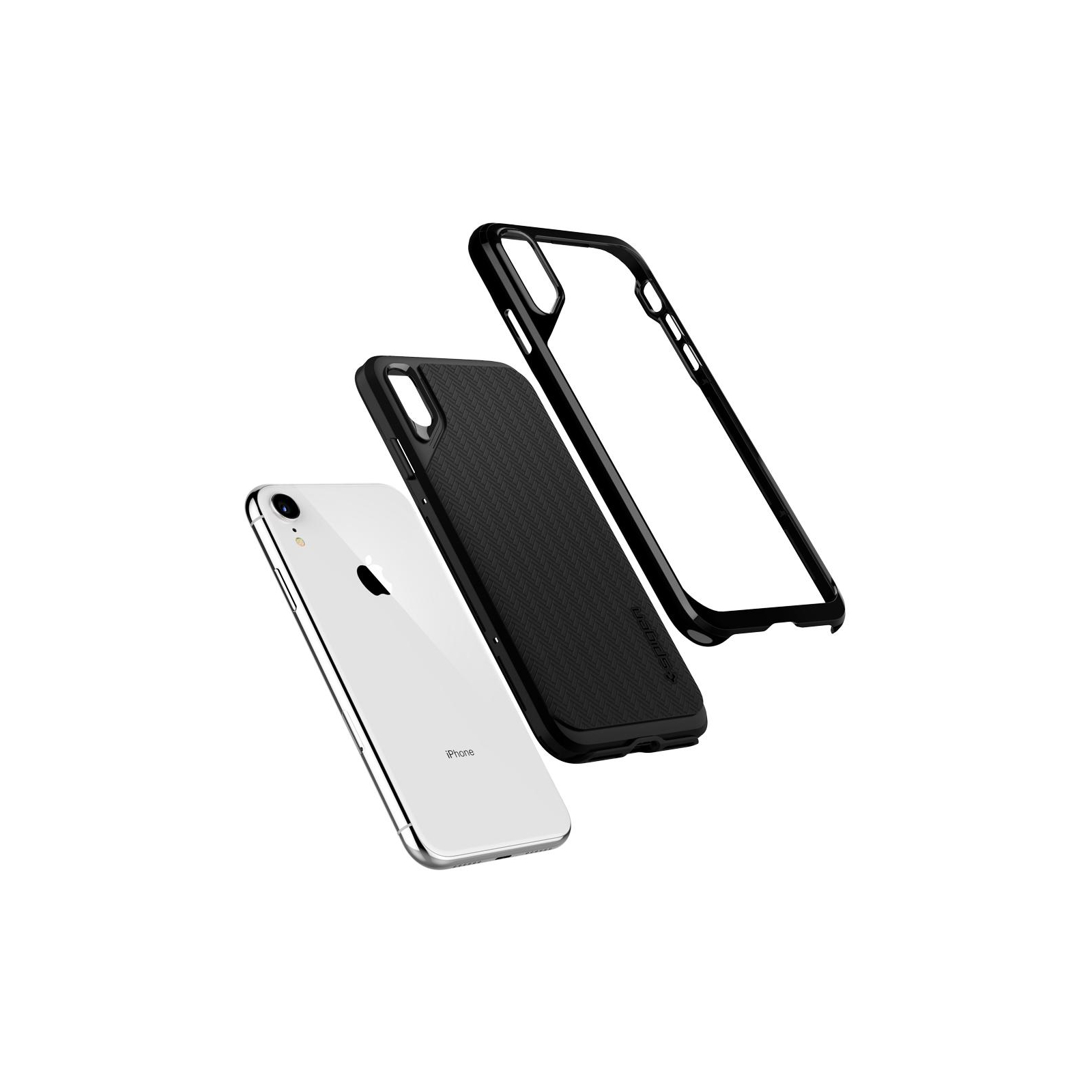 Чохол до мобільного телефона Spigen iPhone XR Neo Hybrid Jet Black (064CS24879) зображення 7
