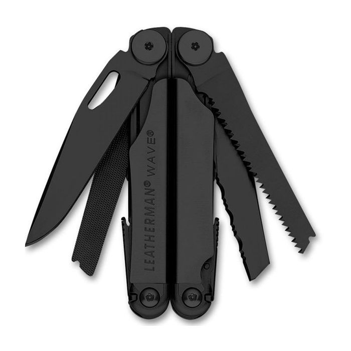Мультитул Leatherman WAVE PLUS BLACK, синтетический чехол, карт. коробка (832526) изображение 9