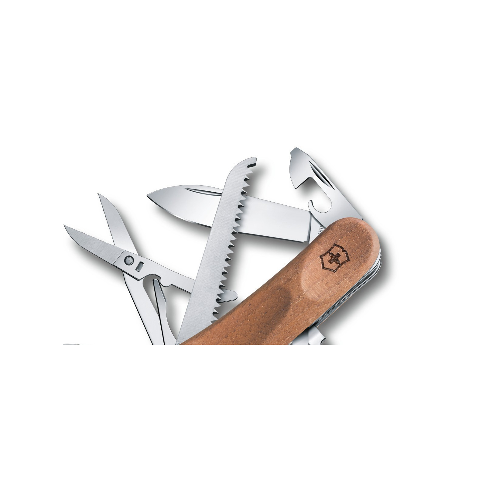 Нож Victorinox Delemont EvoWood 17, 85мм, орех (2.3911.63) изображение 3