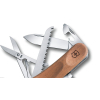 Нож Victorinox Delemont EvoWood 17, 85мм, орех (2.3911.63) изображение 3