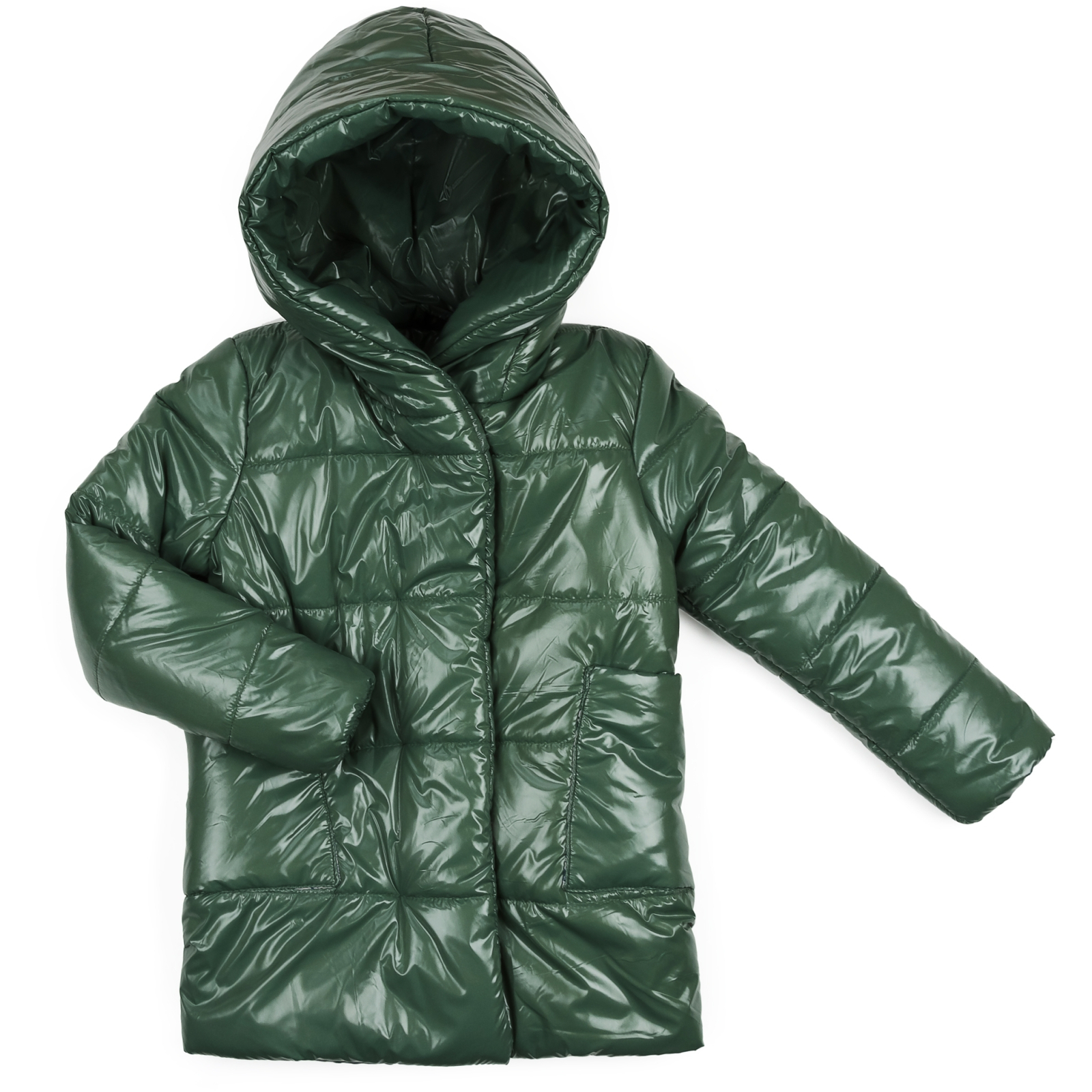 Куртка Brilliant удлиненная "Felice" (19709-128-green)