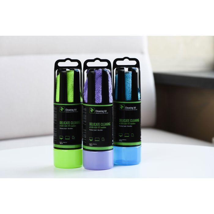 Спрей для очистки 2E 150ml Liquid для LED/LCD +Microfibre21см, Green (2E-SK150GR) изображение 4