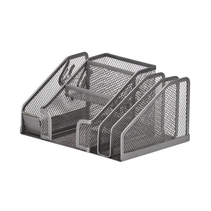 Подставка для мелочей Buromax 210x150x100 мм, wire mesh, silver (BM.6241-24)