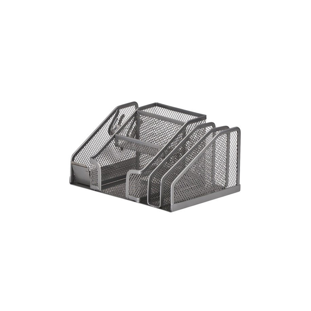 Подставка для мелочей Buromax 210x150x100 мм, wire mesh, silver (BM.6241-24)