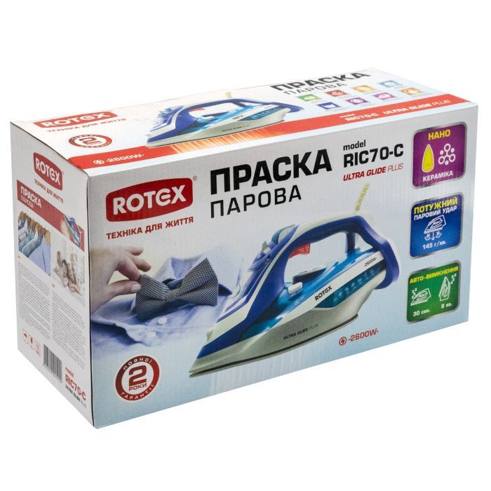 Утюг Rotex RIC70-C Ultra Glide Plus изображение 4