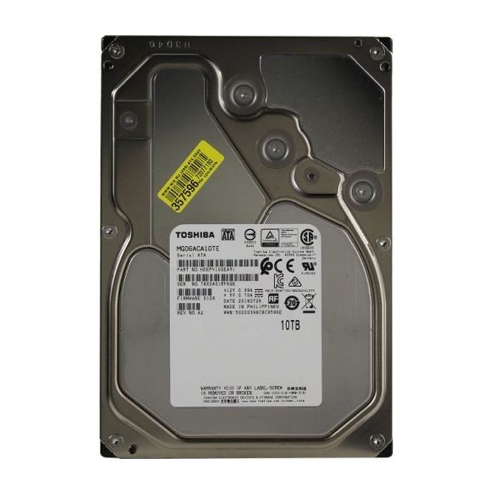 Жесткий диск для сервера 3.5'' 10TB Toshiba (MG06ACA10TE)