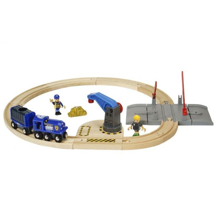 Железная дорога Brio World Полицейский транспорт (33812) изображение 2