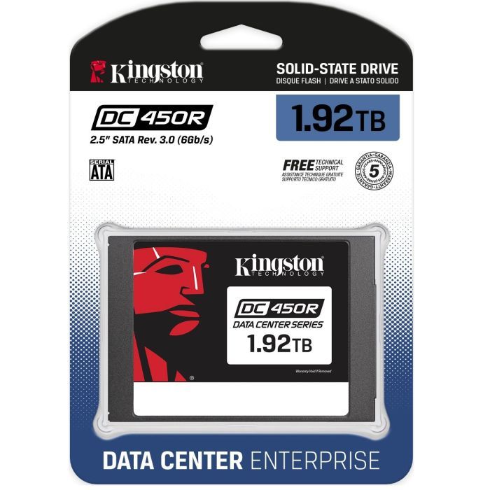 Накопитель SSD 2.5" 1.92TB Kingston (SEDC450R/1920G) изображение 3