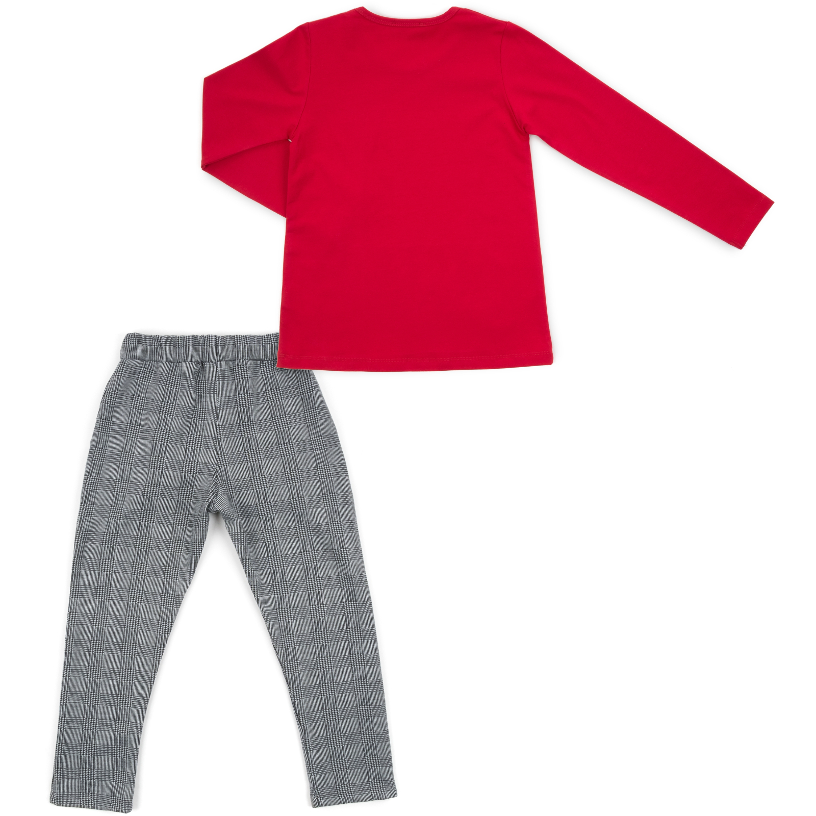 Набір дитячого одягу Breeze "ALWAYS KEEP POSITIVE ATTITUDE" (13591-128G-red) зображення 4