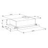 Витяжка кухонна Eleyus LOTUS 470 60 BL (LOTUS47060BL) зображення 9