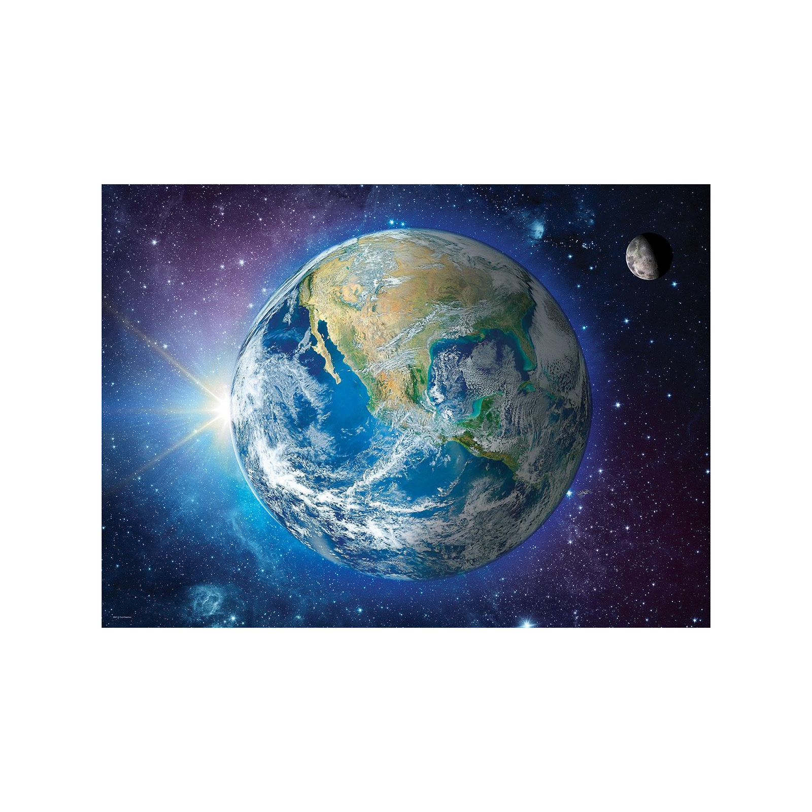 Пазл Eurographics Земля. Серия Спасем нашу планету, 1000 элементов (6000-5541) изображение 2