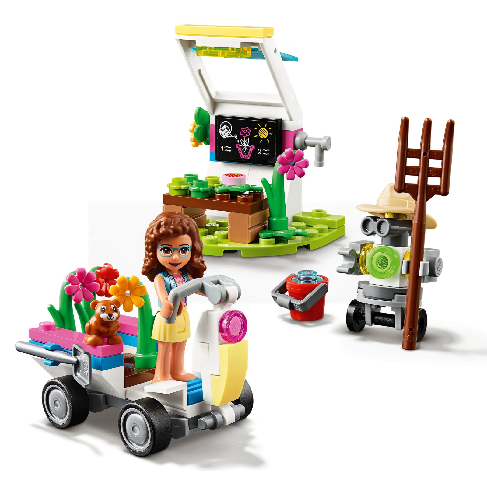 Конструктор LEGO Friends Квітковий сад Олівії 92 деталі (41425) зображення 3