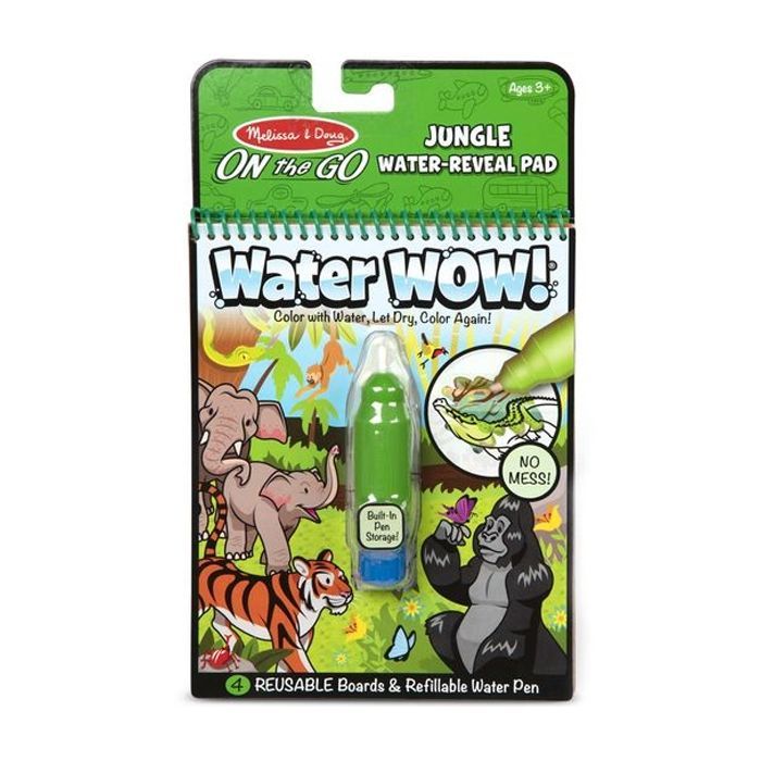 Набор для творчества Melissa&Doug Волшебная водная раскраска Джунгли (MD30176)