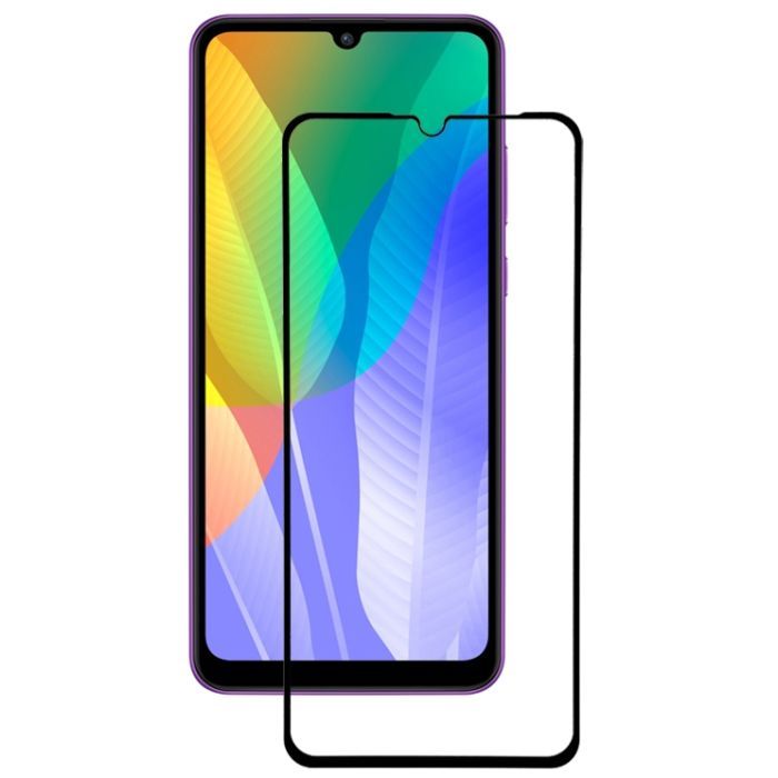 Стекло защитное BeCover Huawei Y6p Black (705037)