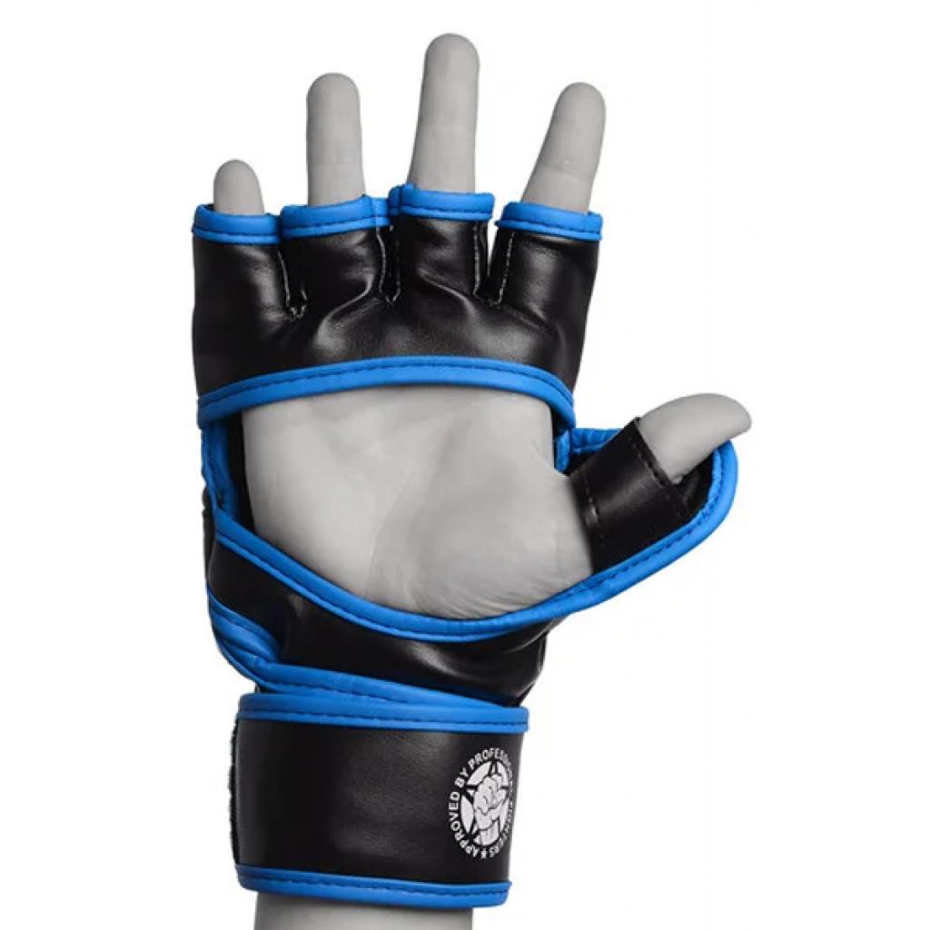 Перчатки для MMA PowerPlay 3058 L Black/Blue (PP_3058_L_Black/Blue) изображение 2