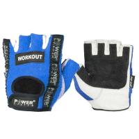 Фото - Перчатки для фитнеса Power System Рукавички для фітнесу  Workout PS-2200 XL Blue  (PS-2200XLBlue)
