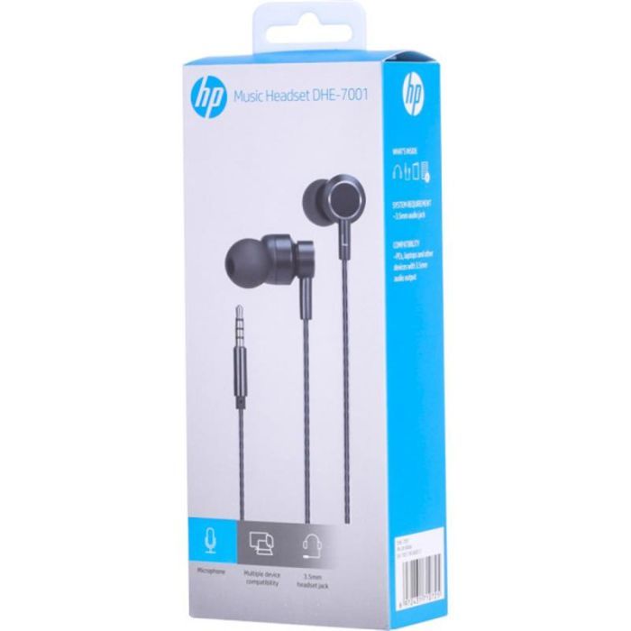 Навушники HP DHE-7001 Headset Black (DHE-7001) зображення 4