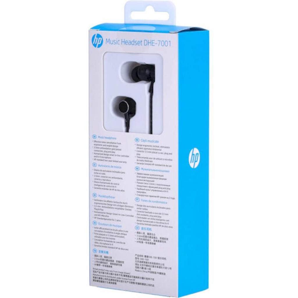 Навушники HP DHE-7001 Headset Black (DHE-7001) зображення 5